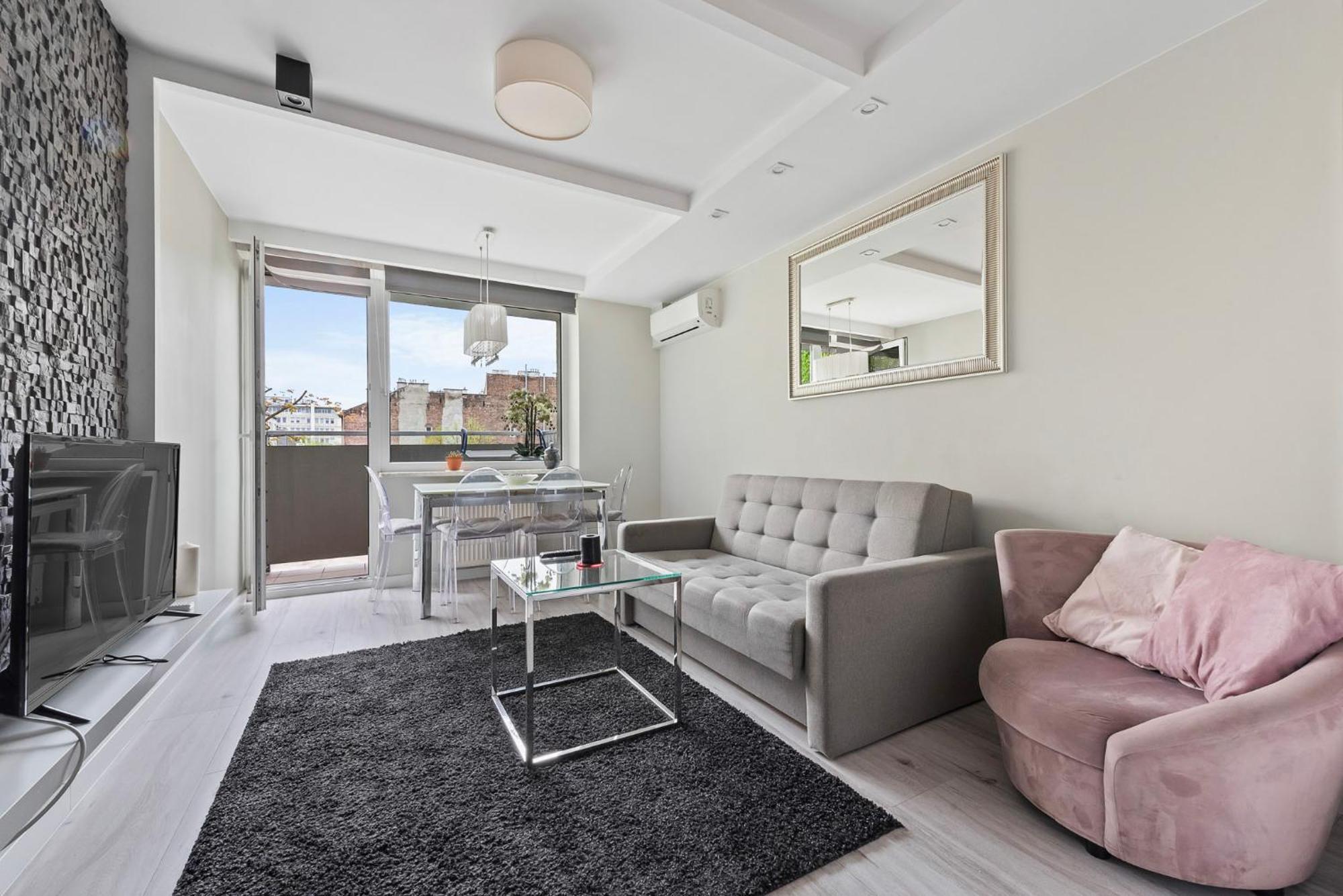 Rentplanet - Apartament Mokotowska Варшава Экстерьер фото